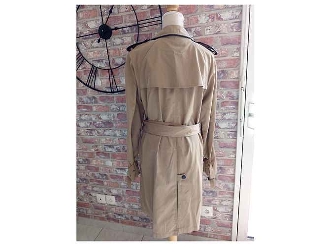 Gerard Darel Trench coat beige de algodón de Gérard Darel - vista 5
