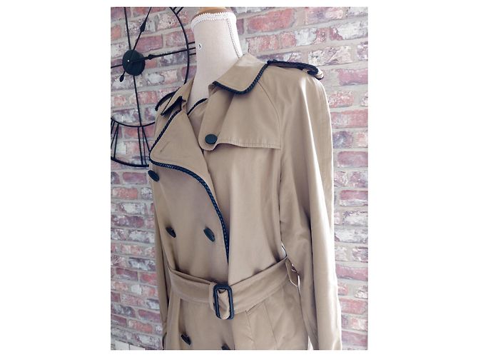 Gerard Darel Trench coat beige de algodón de Gérard Darel - vista 7