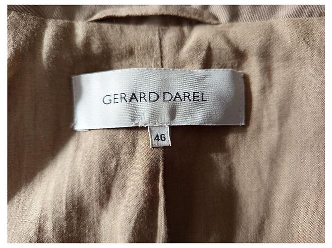 Gerard Darel Trench coat beige de algodón de Gérard Darel - vista 9