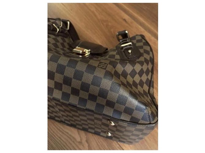 Borsa a mano Artsy MM Damier Ebene di Louis Vuitton Marrone - vista 11