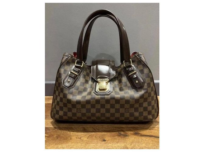 Borsa a mano Artsy MM Damier Ebene di Louis Vuitton Marrone - vista 2