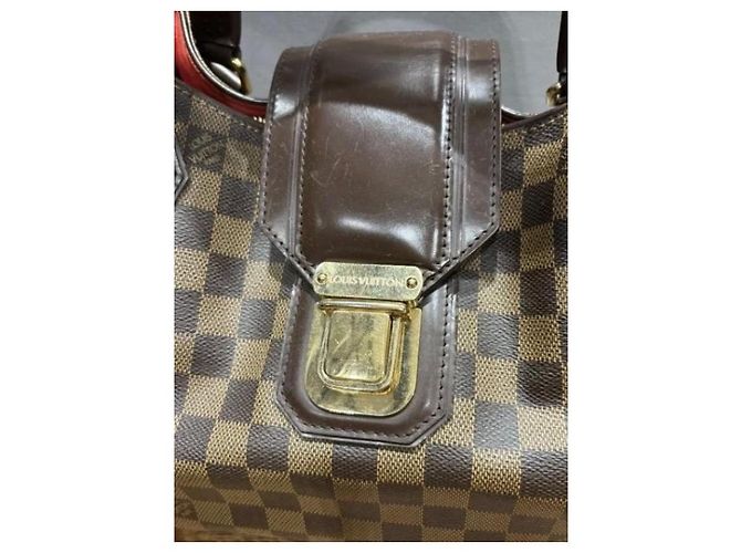 Borsa a mano Artsy MM Damier Ebene di Louis Vuitton Marrone - vista 6