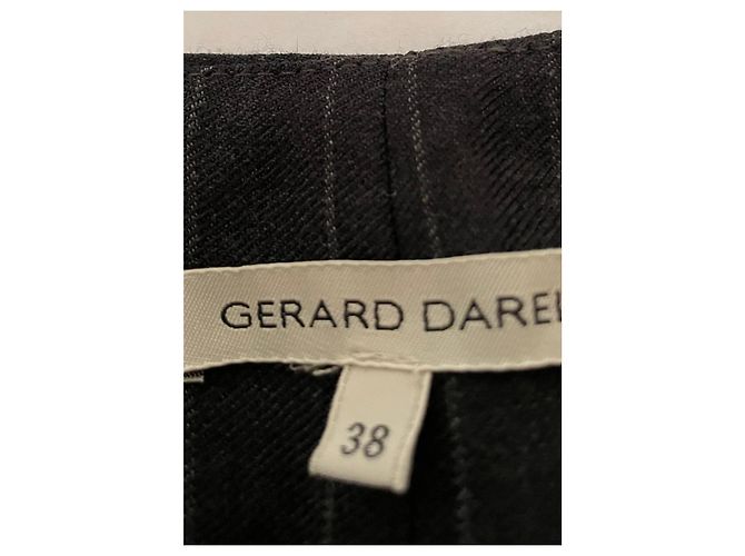 Gerard Darel Gestreifte Anzughose Gérard Darel ✨ Schwarz Anthrazitgrau - Ansicht 8