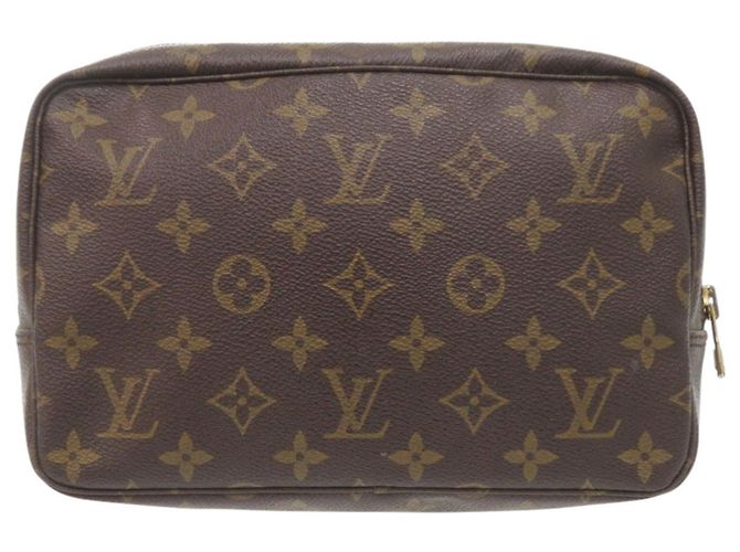Pouch Monogram True Toilet 23 di Louis Vuitton Marrone Monogramma - vista 2