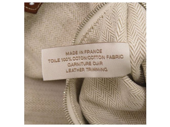 Borsa Hermès Fourby 25 all'interno della borsa Marrone Beige - vista 9