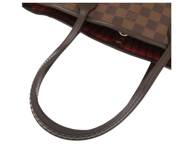 Borsa tote Louis Vuitton Neverfull PM Damier Cerise Fuschia Damier ebene - vista 7