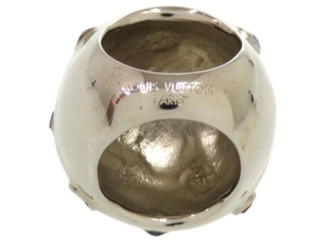 Cocktailring Strass Planet 17 von Louis Vuitton Silber Mehrfarben - Ansicht 2