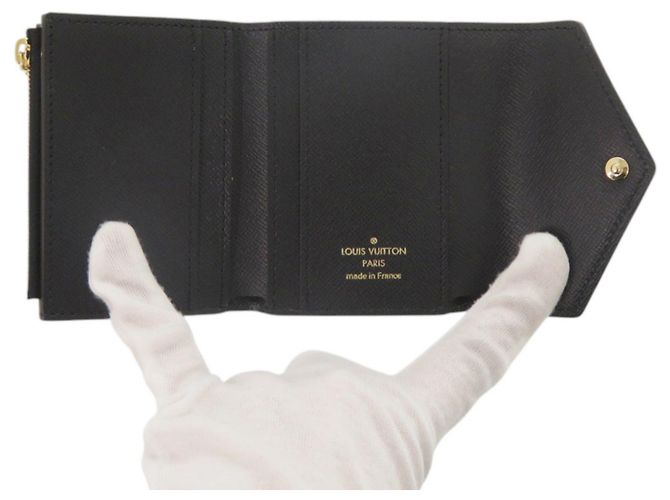 Cartera Zoe Tri-Fold Louis Vuitton Castaño Monograma - vista 6