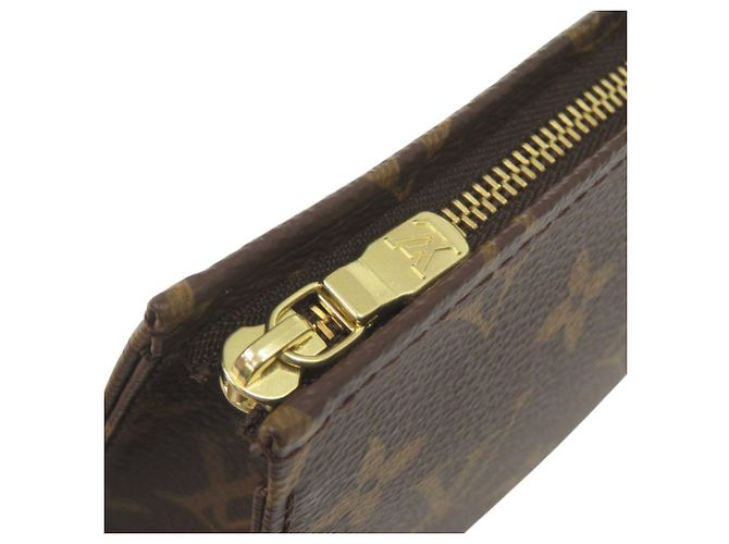 Pochette Toilette 15 Monogram Louis Vuitton Marrone Monogramma - vista 6