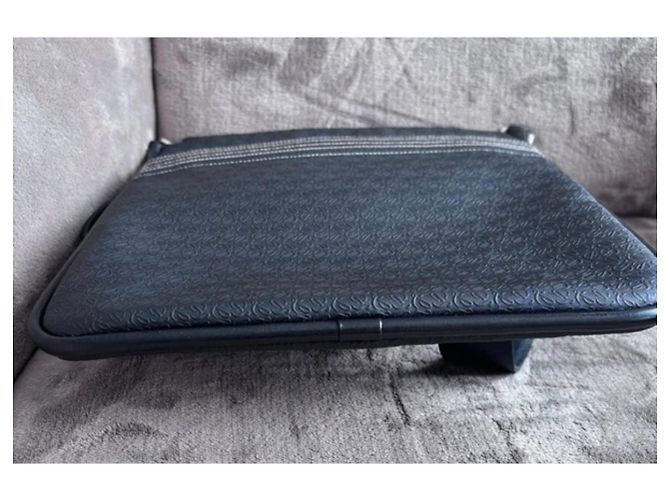 Loewe Messenger Tasche Monogramm Canvas Leder Schwarz - Ansicht 6