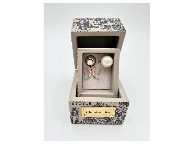 Christian Dior Gift box orecchini Dior Tribales Limited Edition, Bianco D'oro - vista 3