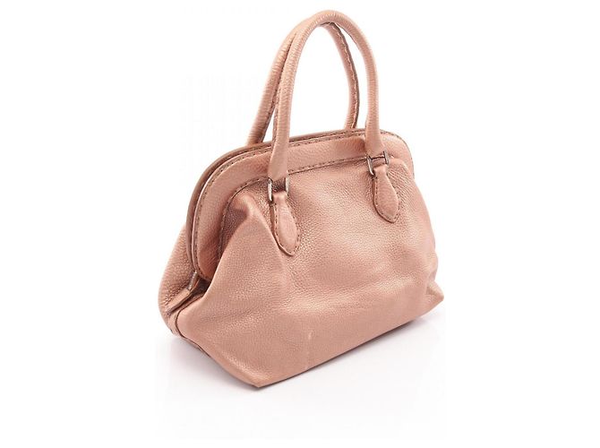 Borsa da dottore Selleria di Fendi D'oro - vista 2