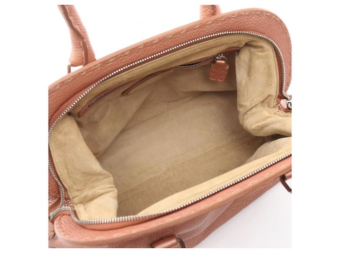 Borsa da dottore Selleria di Fendi D'oro - vista 3
