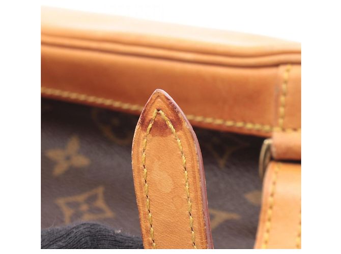 Zaino/borsa Mini Montsouris Louis Vuitton Marrone - vista 12