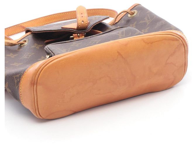 Zaino/borsa Mini Montsouris Louis Vuitton Marrone - vista 6