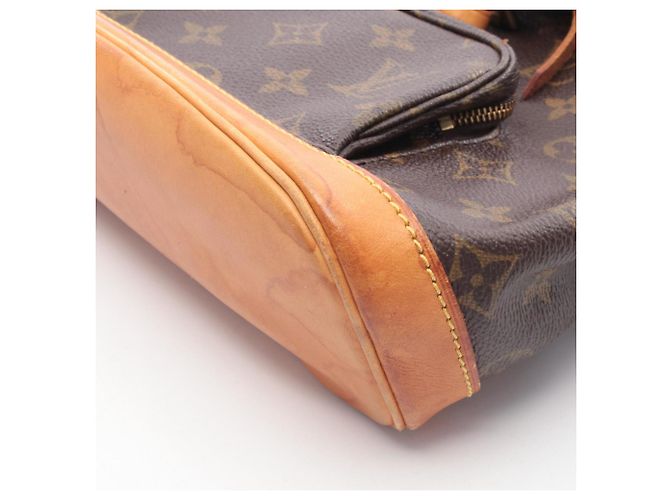 Zaino/borsa Mini Montsouris Louis Vuitton Marrone - vista 7