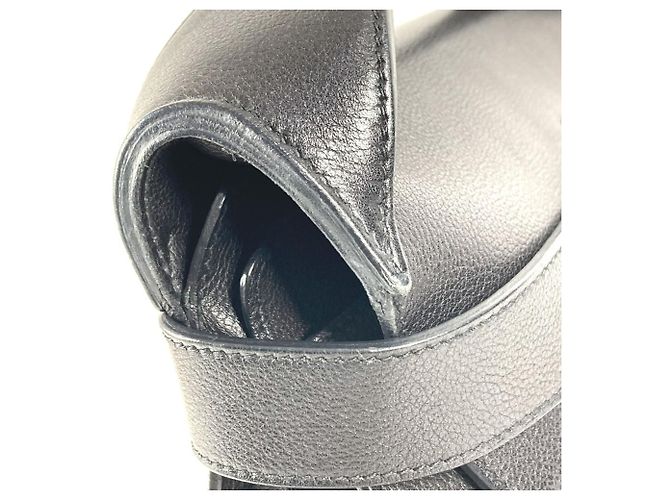 Borsa Etri Hermès in pelle nera Nero - vista 10