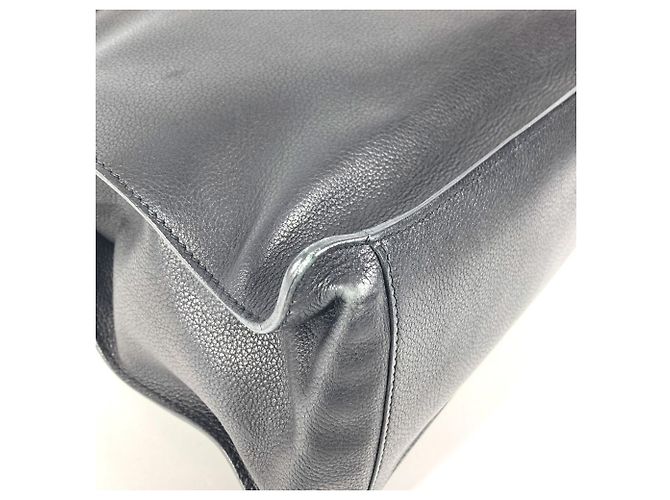Borsa Etri Hermès in pelle nera Nero - vista 11