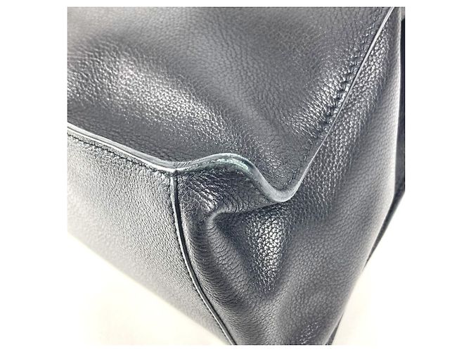 Borsa Etri Hermès in pelle nera Nero - vista 12