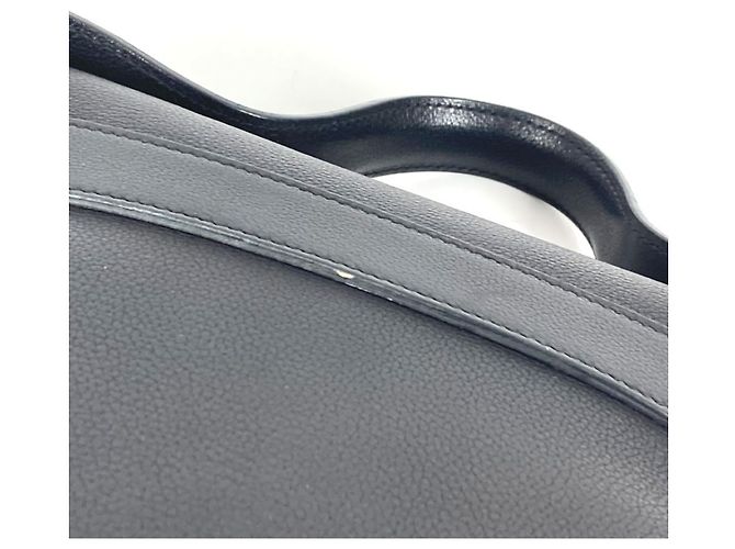 Borsa Etri Hermès in pelle nera Nero - vista 13