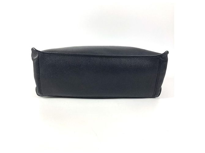 Borsa Etri Hermès in pelle nera Nero - vista 5