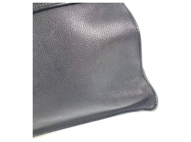 Borsa Etri Hermès in pelle nera Nero - vista 9