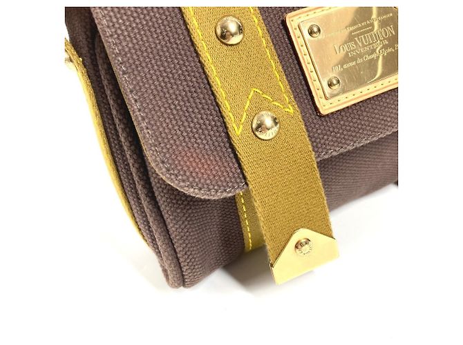 Borsa a Spalla Lava Antigua di Louis Vuitton Marrone - vista 9