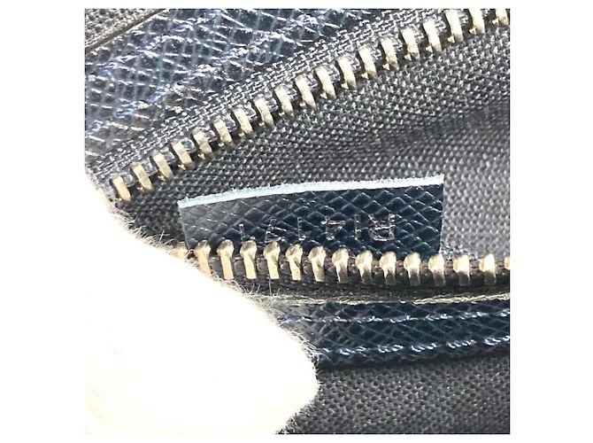 Bolso Louis Vuitton Taiga Vasili GM Azul marino - vista 13