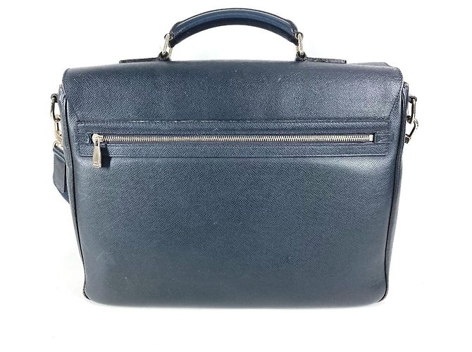 Bolso Louis Vuitton Taiga Vasili GM Azul marino - vista 2