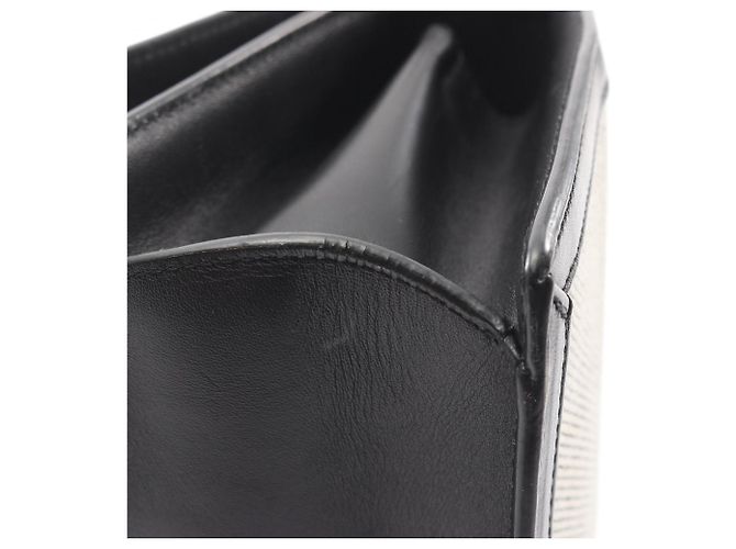 Borsa a Spalla Loewe Barcelona Nero Crudo - vista 8