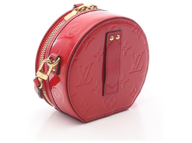 Borsa a Spalla Mini Boite Chapeau Louis Vuitton Rosso - vista 2