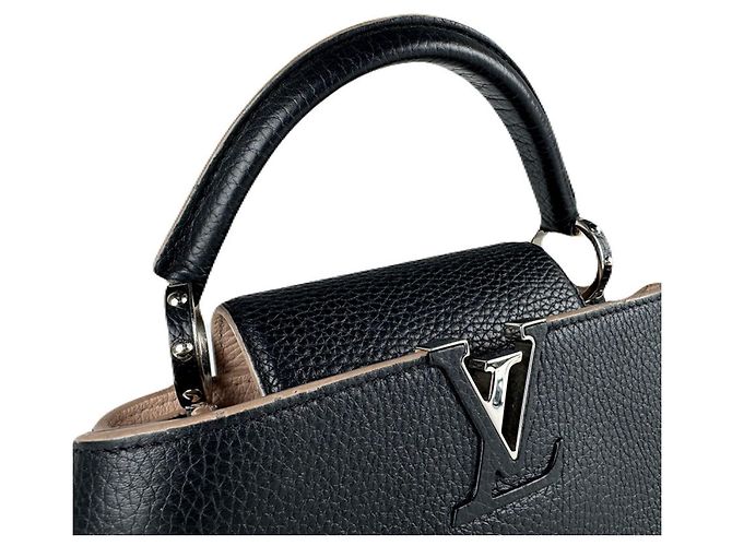 Borsa Capucines BB Louis Vuitton Nero - vista 10