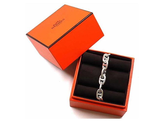 Hermès Silber Charm-Armband von Hermes - Ansicht 2