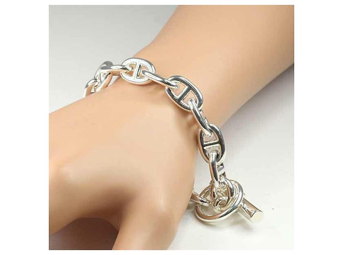 Hermès Silber Charm-Armband von Hermes - Ansicht 6