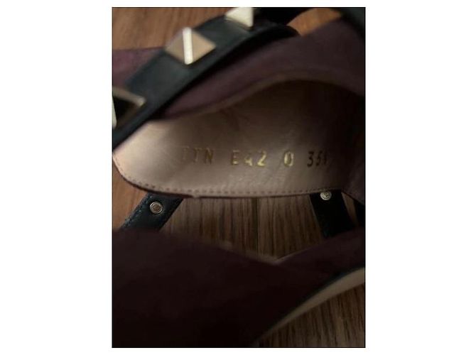 Valentino Garavani Rockstud 35,5 Marrone - vista 4