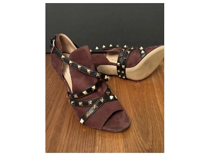 Valentino Garavani Rockstud 35,5 Marrone - vista 7