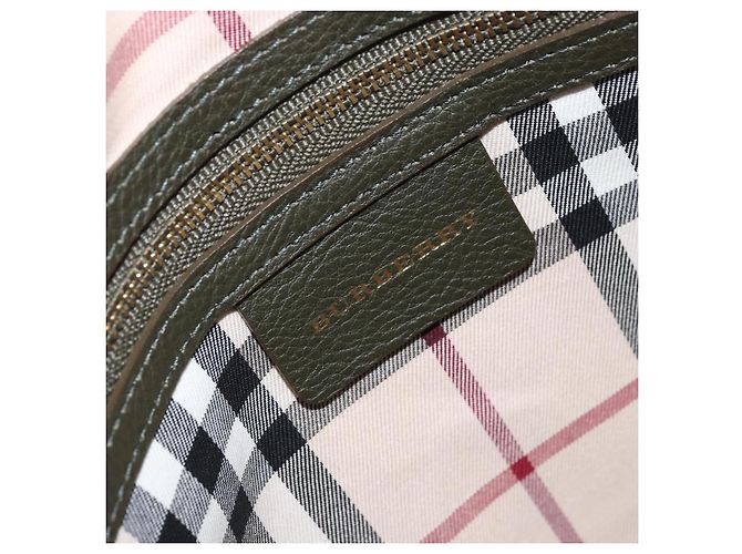 Burberry Vintage Leather Kaki - vue 6