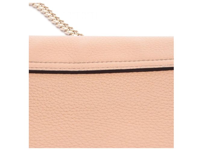 Borsa a spalla Gucci Soho con G intrecciato Rosa - vista 6
