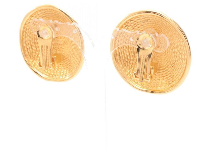 Orecchini a clip placcati in oro Christian Dior D'oro - vista 2