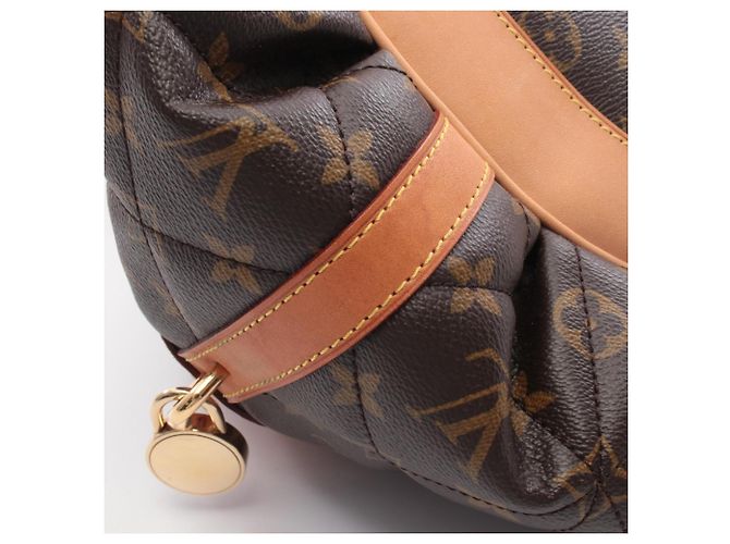 Borsa a mano Bowling Monogram Etoile Louis Vuitton Marrone - vista 8