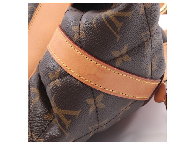 Borsa a mano Bowling Monogram Etoile Louis Vuitton Marrone - vista 9