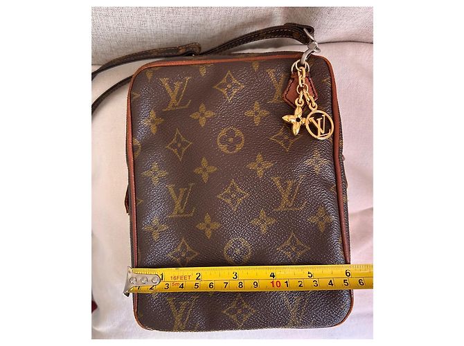 Louis Vuitton Modello Danubio "Collezionista Vintage" (Anni '70) Marrone - vista 10