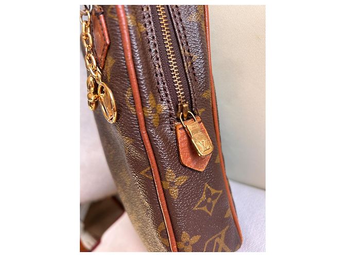 Louis Vuitton Modello Danubio "Collezionista Vintage" (Anni '70) Marrone - vista 3