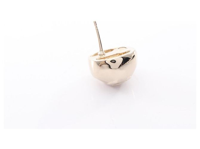 Timeless Orecchini a perno placcati in oro Chanel Coco Mark D'oro - vista 5
