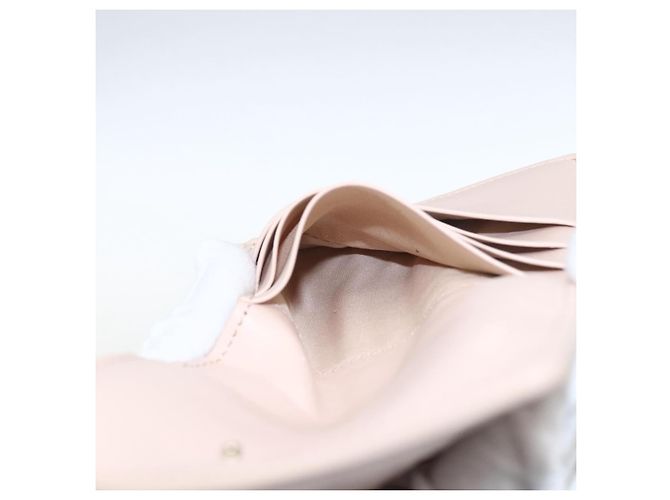 Chloé Portafoglio Compatto in Pelle Chloe Sense Rosa Oro Auth 149925V D'oro - vista 21