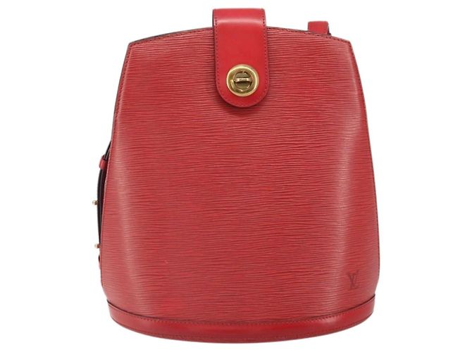 LOUIS VUITTON Borsa a Spalla Epi Cluny Rossa M52257 LV Auth 169849 Rosso - vista 13
