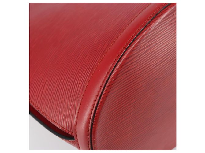LOUIS VUITTON Borsa a Spalla Epi Cluny Rossa M52257 LV Auth 169849 Rosso - vista 16