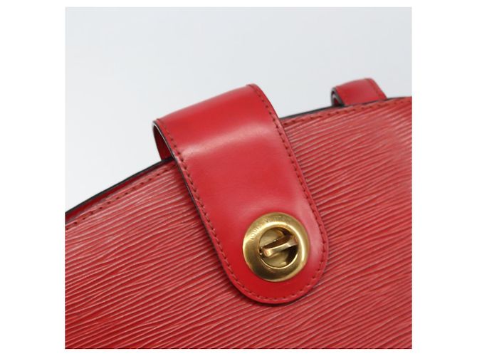 LOUIS VUITTON Borsa a Spalla Epi Cluny Rossa M52257 LV Auth 169849 Rosso - vista 17