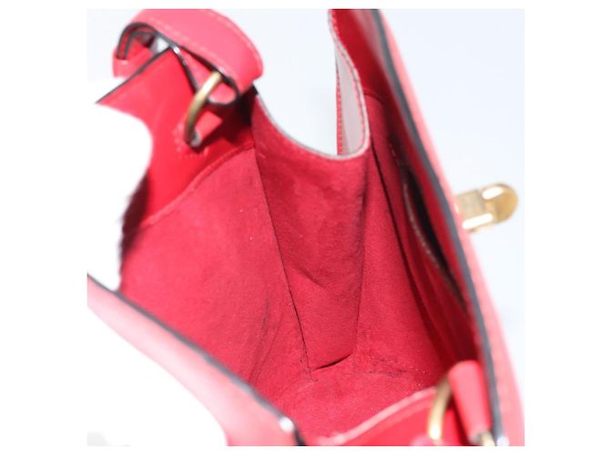 LOUIS VUITTON Borsa a Spalla Epi Cluny Rossa M52257 LV Auth 169849 Rosso - vista 18