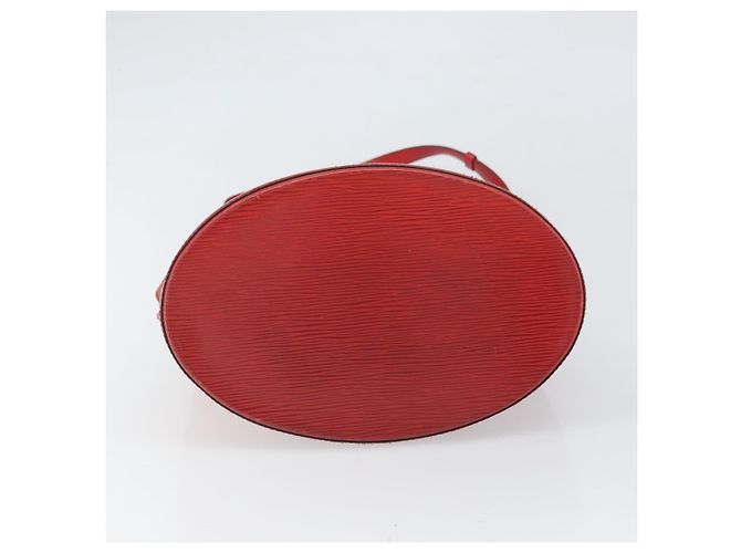 LOUIS VUITTON Borsa a Spalla Epi Cluny Rossa M52257 LV Auth 169849 Rosso - vista 5
